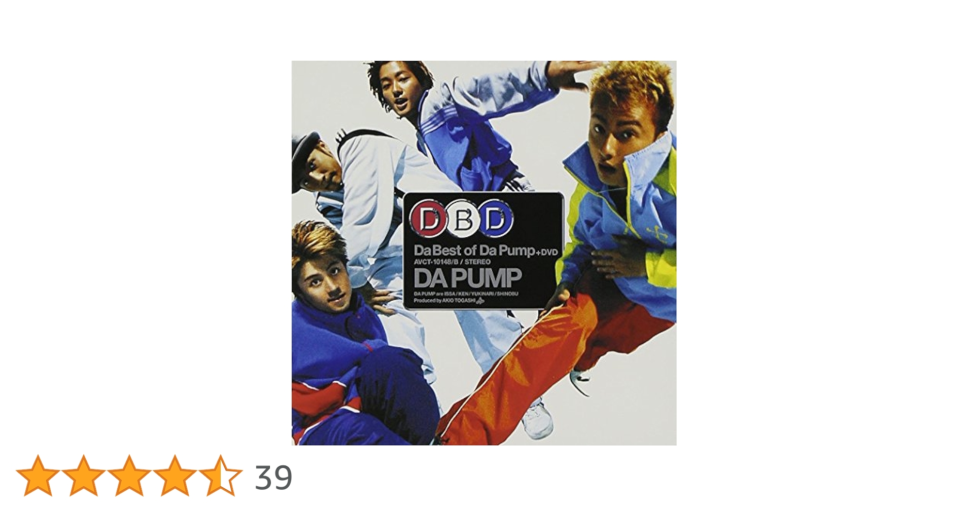 Amazon.co.jp: Da Best of Da Pump + DVD (CCCD): ミュージック